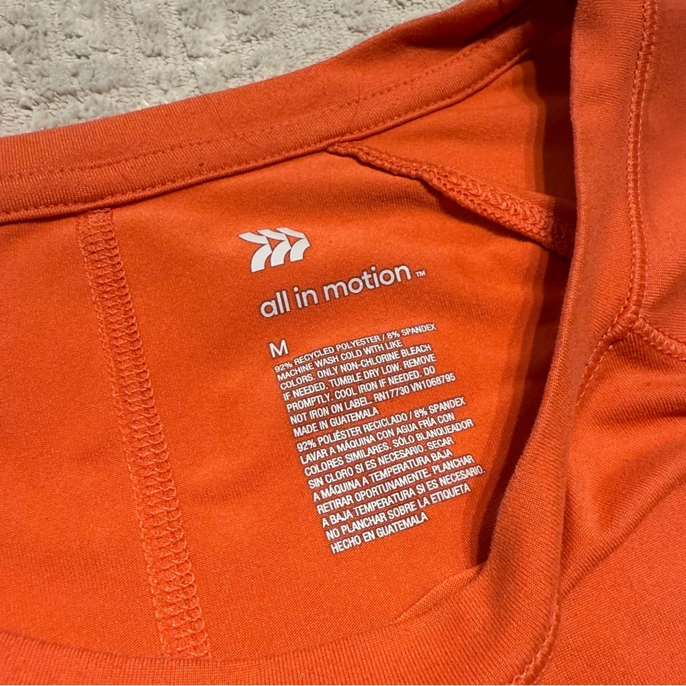All in Motion Activewear Workout Set jacket shirt shorts joggers Women’s Medium - Picture 7 of 16
